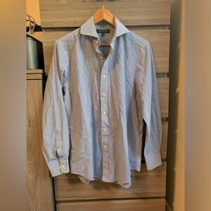 Tommy Hilfiger Men Button Down Shirt Medium Size 15 32-33